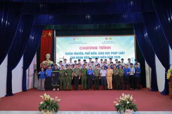 🛡️CHƯƠNG TRÌNH TUYÊN TRUYỀN PHỔ BIẾN GIÁO DỤC PHÁP LUẬT CHO ĐOÀN VIÊN, THANH NIÊN NĂM 2026