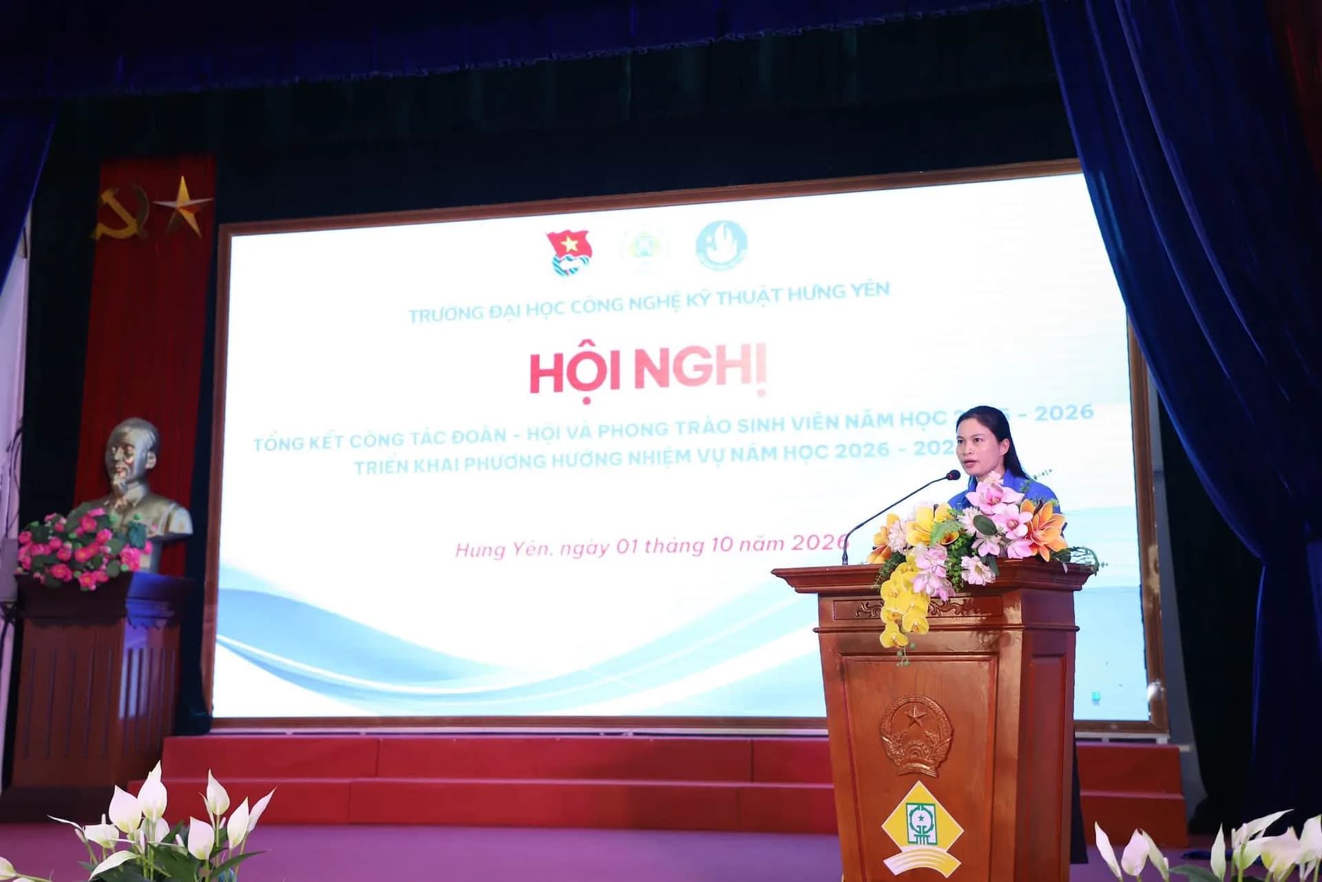 🎓 HỘI NGHỊ TỔNG KẾT CÔNG TÁC ĐOÀN - HỘI VÀ PHONG TRÀO SINH VIÊN NĂM HỌC 2025 - 2026 — ảnh 4